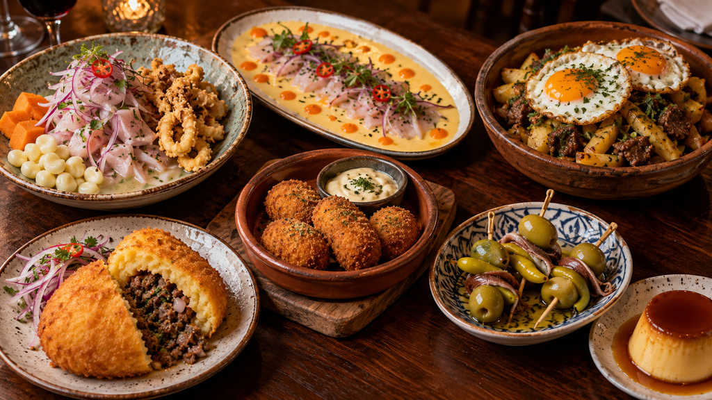 Taberna E. Palacios: cocina criolla, tapas españolas y fuego lento en Miraflores